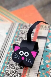 Paper Cat Craft Cat crafts preschool, Animal crafts for kids