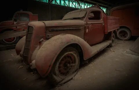 Graveyard of the Big Red Firetrucks