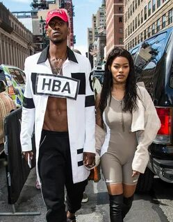 Iman Shumpert Is Really Going for It at New York Fashion Wee