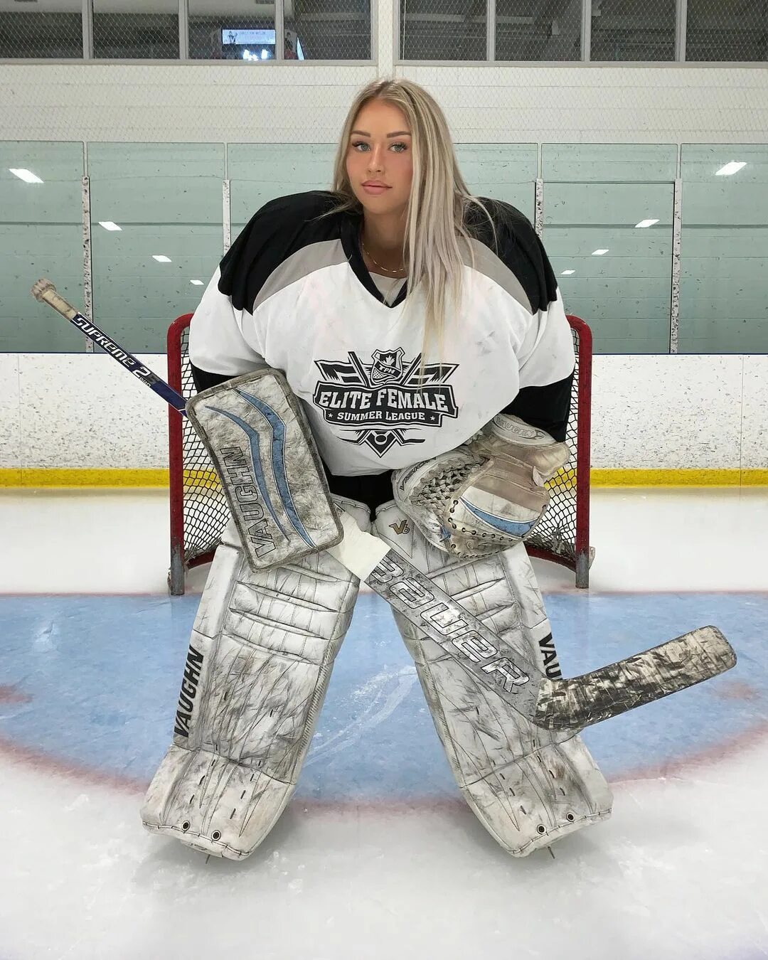 Mikayla Demaiter on Instagram: "hockey goalie turned ig model....what ...