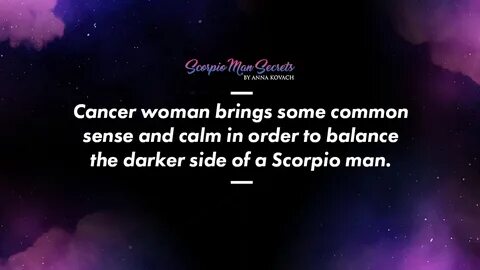 Scorpio Man and Cancer Woman Love Compatibility