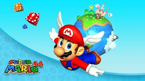 Super Mario 3D All-Stars - Super Mario 64 Wallpaper - Cat wi