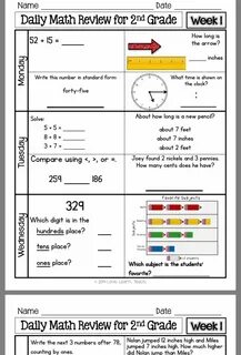 Pin by Julie Patrick on Lesson Plans Daily math review, Dail
