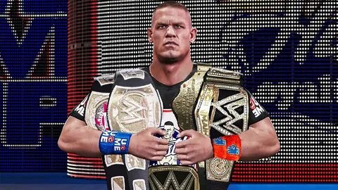 WWE 2K17 - All Of John Cena 16 WWE World Championship Wins I