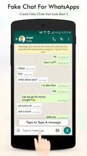 Fake Chat For Whatsapp 1.5 APK Download - Android Social App