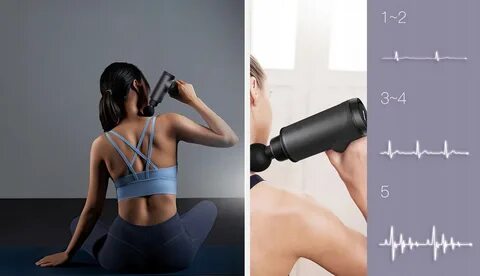 МАССАЖЕР ВИБРАЦИОННЫЙ ПИСТОЛЕТ ДЛЯ МАССАЖА MASSAGE GUN (Спор