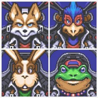 Star Fox 64 Nintendo N64 1997 Shoot’em up Pixel Art Xtreme R