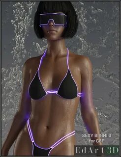 Sexy Bikini 3 For G8F - Daz Content by EdArt3D