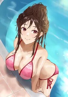 The Big ImageBoard (TBIB) - 1girl alternate hairstyle bikini