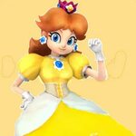 Classic Daisy Dress and Crown v3 Super Smash Bros. (Wii U) M