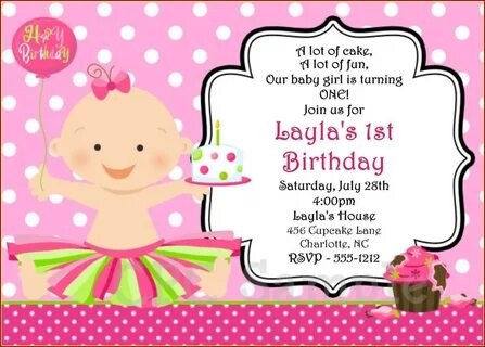 Create Birthday Invitation Card With Photo Free - Invitation