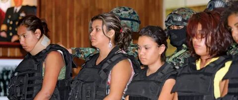 Women Street Gangs In Mexico as Drug Lords use Female Warrio