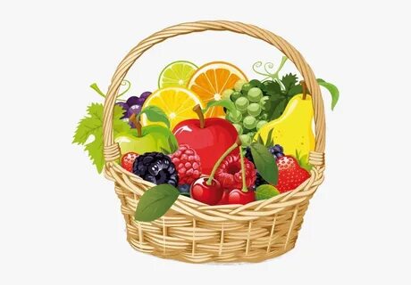 Fruit Et Legumes Arts - Fruit Basket Clipart Png, Transparen