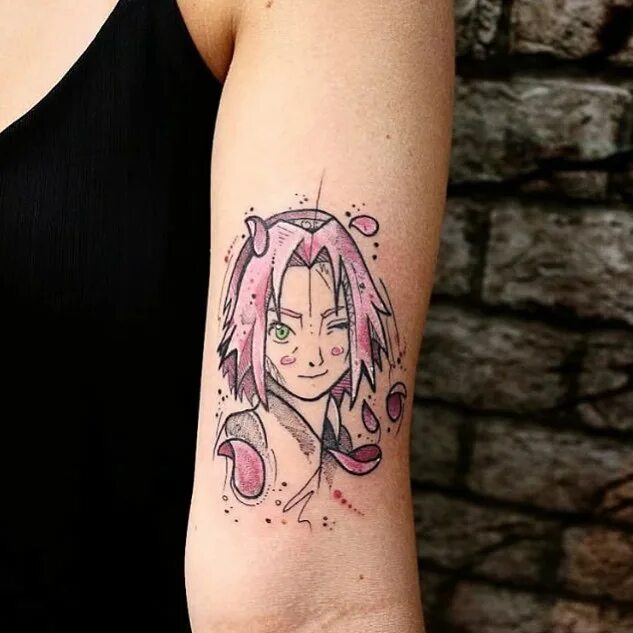 Instagram'da Naruto Tattoos: ". 💕 Sakura 💕. 