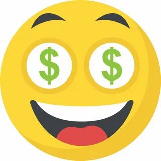 Dollar Eyes Emoji Vector Illustration - Stock Vector © Icons