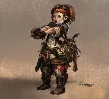 Female gnome, Dungeons and dragons characters, Character por