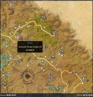 Lost Treasure : Map, Coords, Compasses : Elder Scrolls Onlin