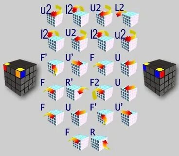 4 x 4 rubik's cube solution 的 圖 片 搜 尋 結 果 Rubiks cube algori