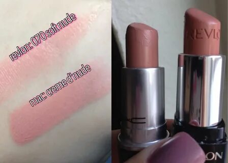 Dupe: Revlon Soft Nude vs. MAC Creme d Nude