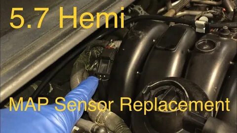 Chrysler Hemi 5.7 MAP Sensor Replacement - YouTube