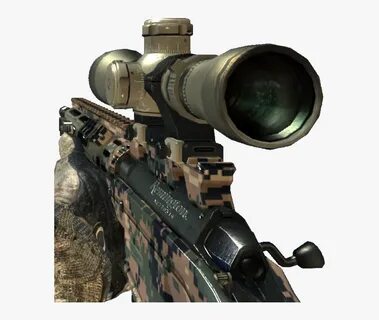 Call Of Duty Wiki - Mw3 Msr Png, Transparent Png , Transpare