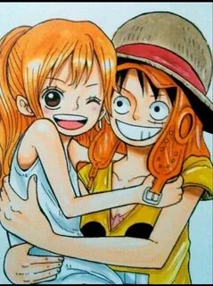 Luffy and Nami Anime Amino
