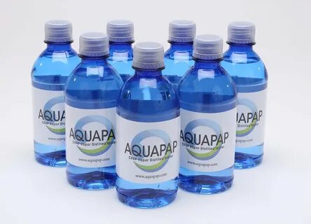 Buy Aquapap CPAP water 7 x 12 ounce bottles 1 week supply On