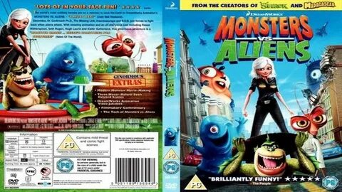 Opening Monsters Vs. Aliens (2009) DVD - YouTube