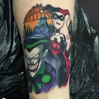 10 Joker and Harley Quinn Tattoos For Any Comic Couple! : No