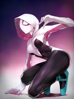 #410676 Spider-Gwen, anime, anime girls, Spider Gwen, monoch