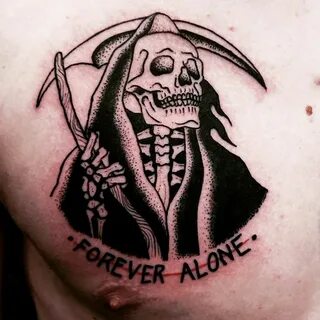 #reaper #grimreaper #reapertattoo #scythe #tattoo #blackwork