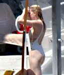 Amber Heard In a swimsuit on the Amalfi Coast - Celebzz - Ce