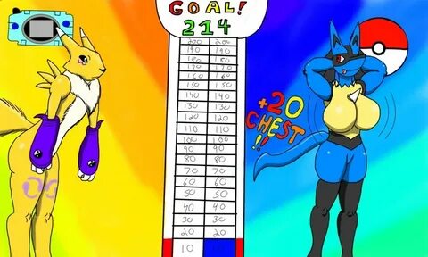 Digimon Vs Pokemon Weight Gain Fundraiser UPDATE 01 by Decus