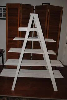 DIY Ladder-stand maken + site met beschrijving http://www.di