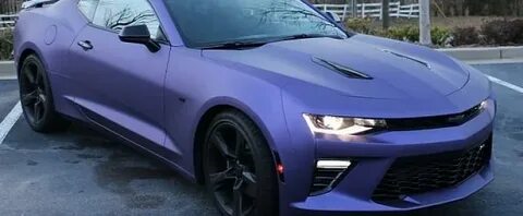 Purple 2016 Chevrolet Camaro SS Is No Plum Crazy - autoevolu