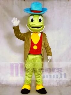 Jiminy Cricket Mascot Costumes from Pinocchio