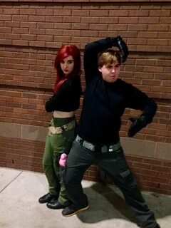 Kim Possible and Ron Stoppable costumes #diy #halloween #cou