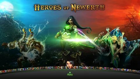 HEROES Of NEWERTH arena mmo online fighting fantasy 1hon mob