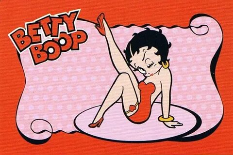 Betty Boop Pictures Archive: winking - leg up Betty boop pic