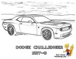 Ice Cool Car Coloring Pages Cars Dodge 29 Free Car Printable