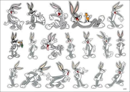 Rubbit Bugs Bunny pack - StickersMag