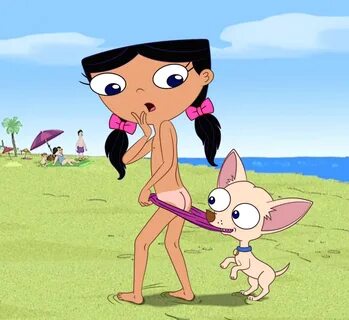 Isabella_Garcia-Shapiro Phineas_and_Ferb Pinky_the_Chihuahua coppertone len...