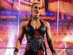 WWE star Rhea Ripley wrestles in Damian Priest’s gear after 