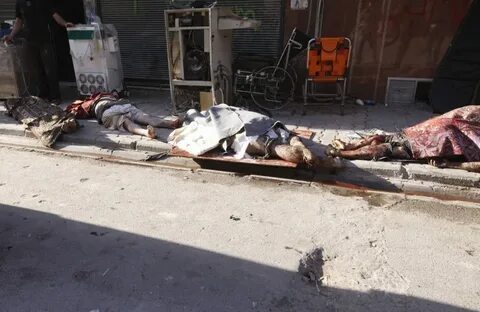 Syria Civil War: Assad's Air Attack in Aleppo Kills 100 PHOT