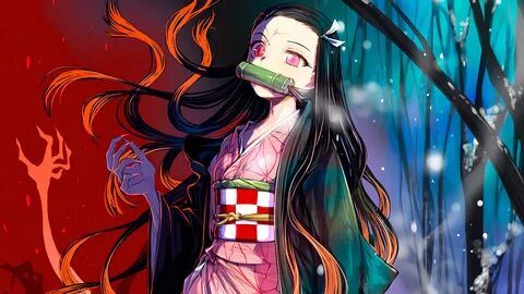 Nezuko Wallpaper - AirWallpaper.Com