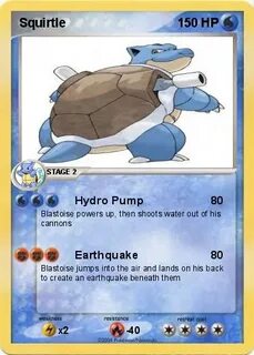 Pokémon Squirtle 22 22 - Hydro Pump - My Pokemon Card