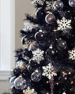 Tuxedo Black Christmas Tree Decorações natalinas, Árvores de