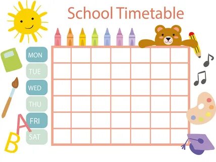 Library of school schedule banner free download png files ► 