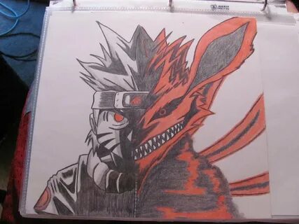 Nine Tails Naruto Drawings In Pencil - img-foxglove