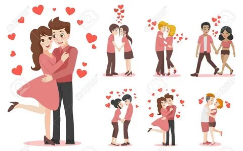 Love Cartoon Cute Couple Pics - Get Images Three